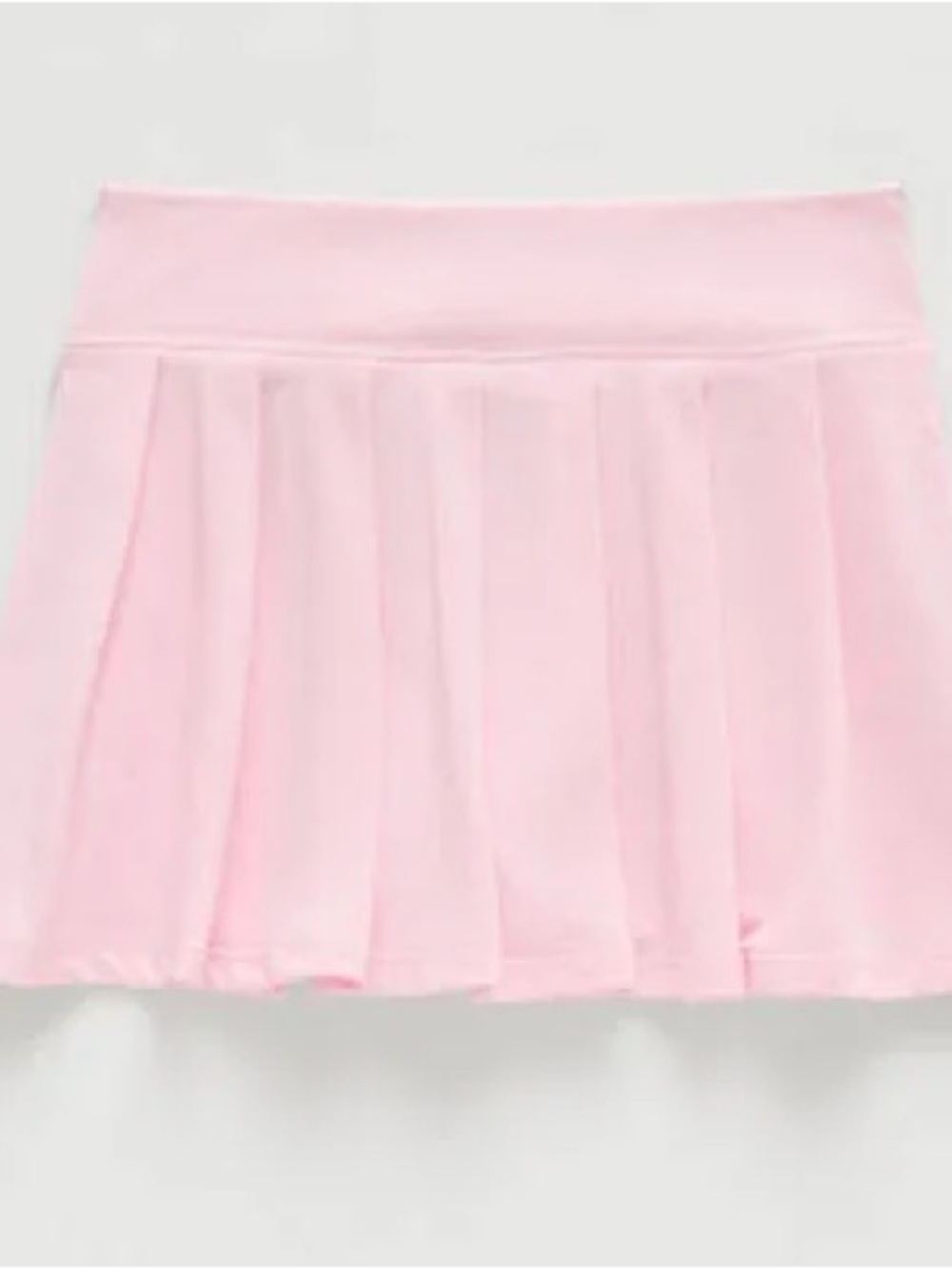 GARAGE Light Pink Pleated Skirt
